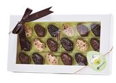 18 stk. Chokolade Påskeæg fra Aalborg Chokoladen Økologisk 90 g 